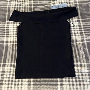 NWT Zara black off the shoulder top